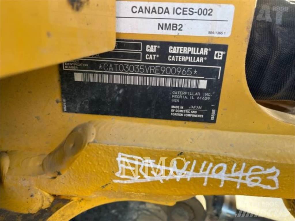 CAT 303.5 Escavadoras de rastos