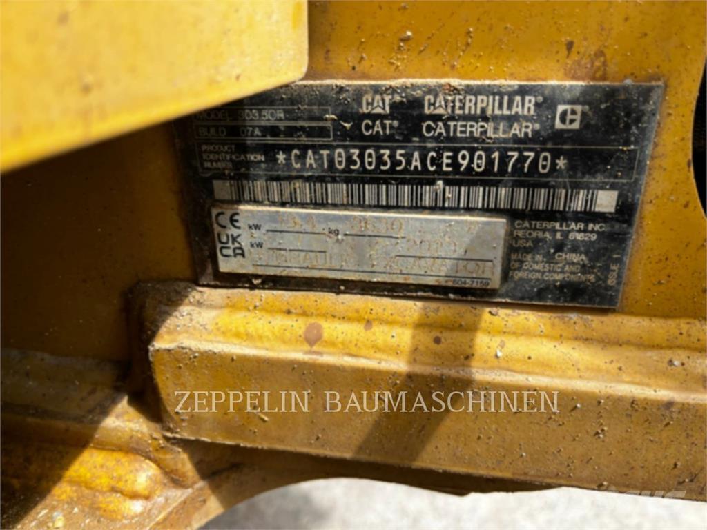 CAT 303.5CR-07 Escavadoras de rastos
