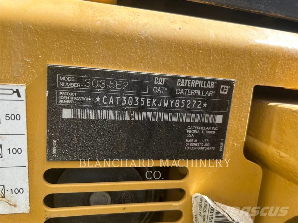 CAT 303.5E2 Escavadoras de rastos