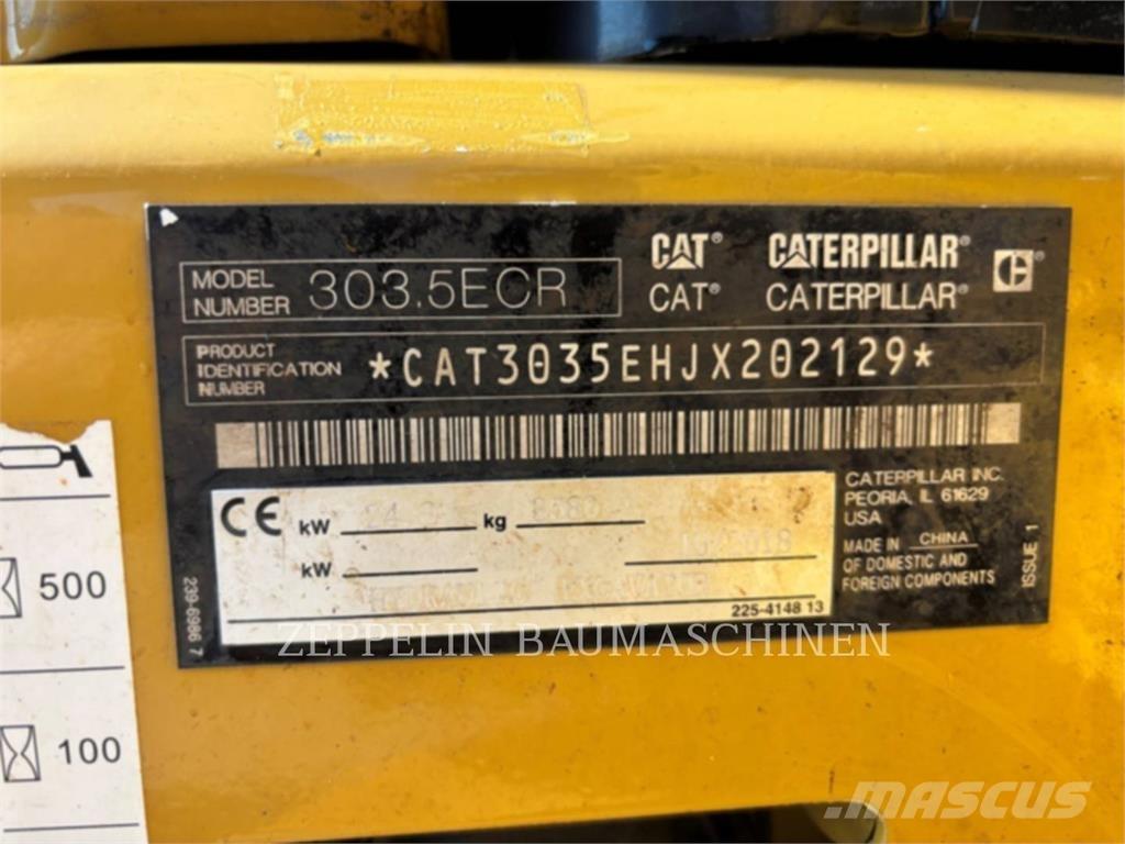 CAT 303.5ECR Escavadoras de rastos