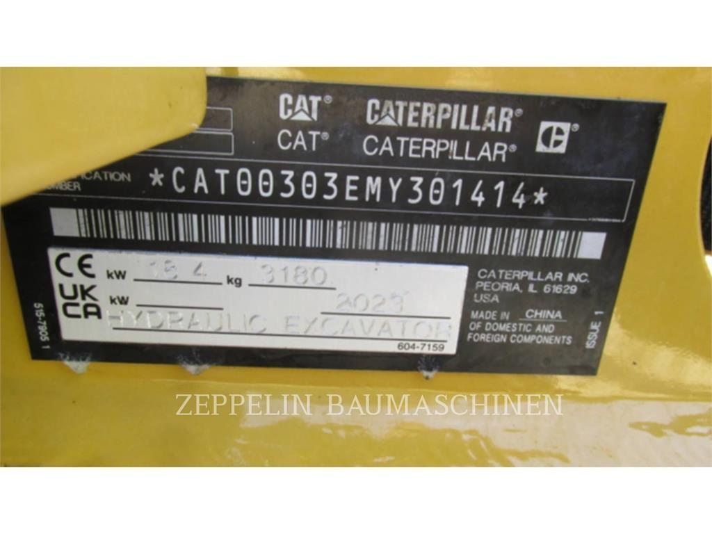 CAT 303CR-07A Escavadoras de rastos