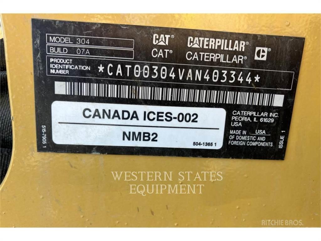 CAT 304 Escavadoras de rastos