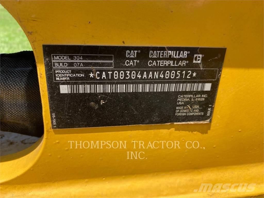 CAT 304 Escavadoras de rastos