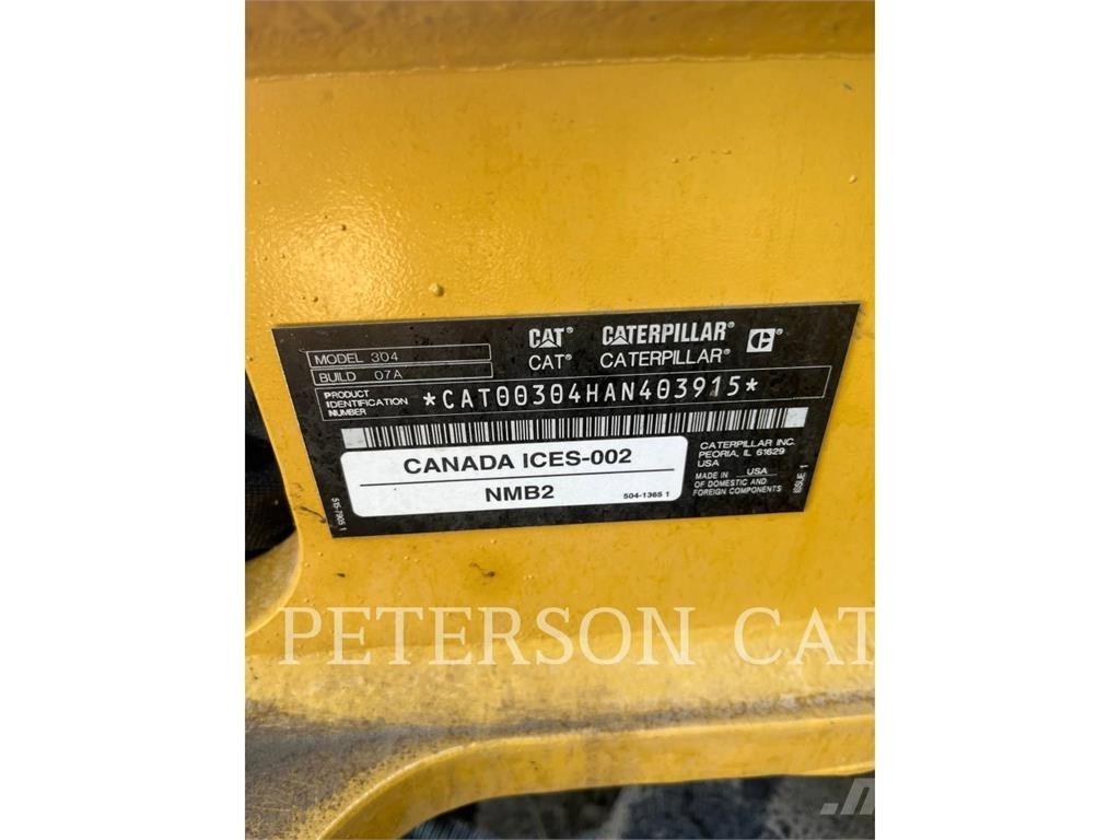 CAT 304 Escavadoras de rastos