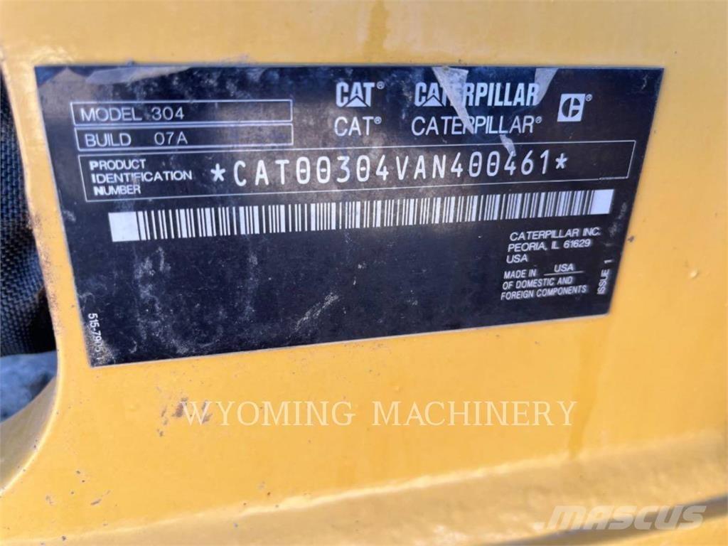 CAT 304 Escavadoras de rastos