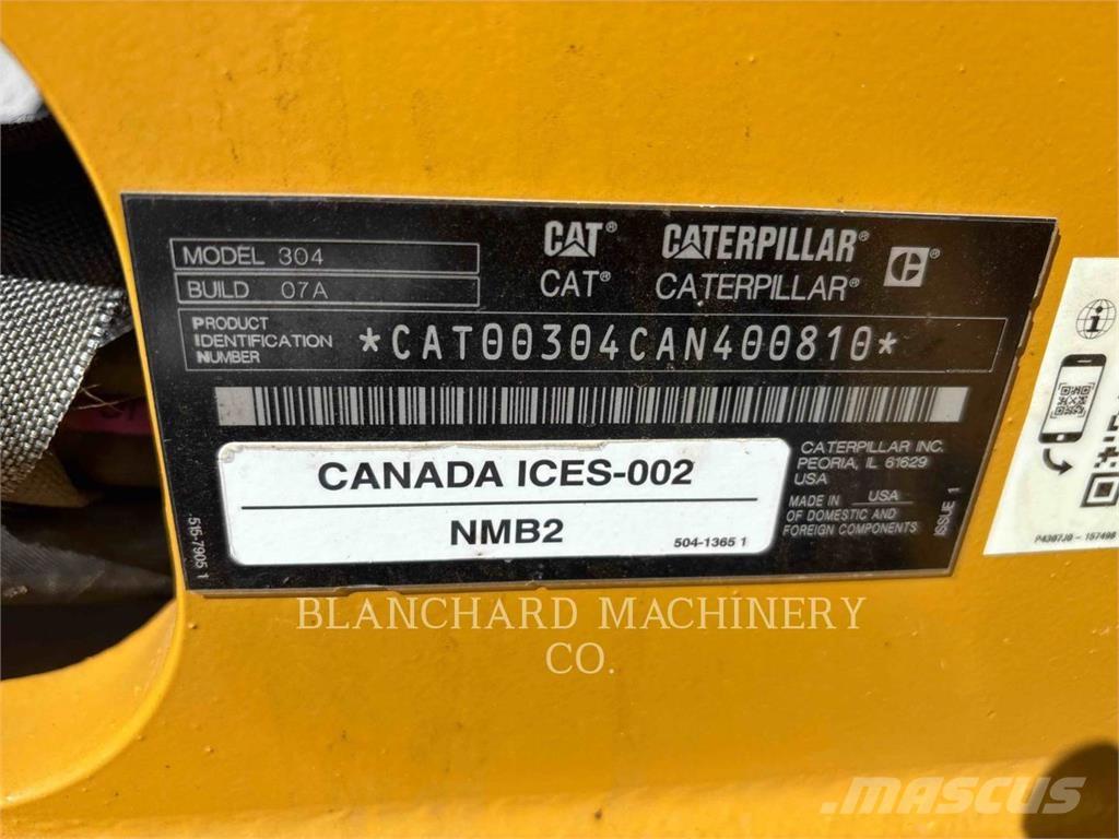 CAT 304 Escavadoras de rastos