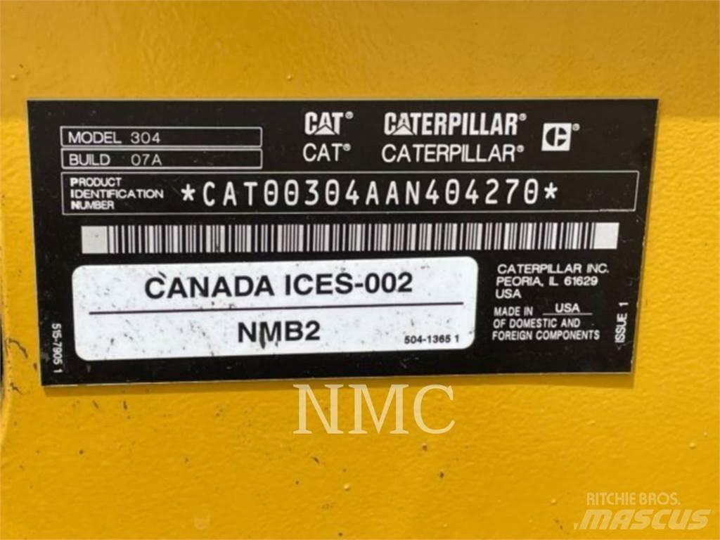 CAT 304-07 Escavadoras de rastos