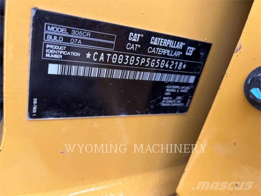 CAT 305 Escavadoras de rastos