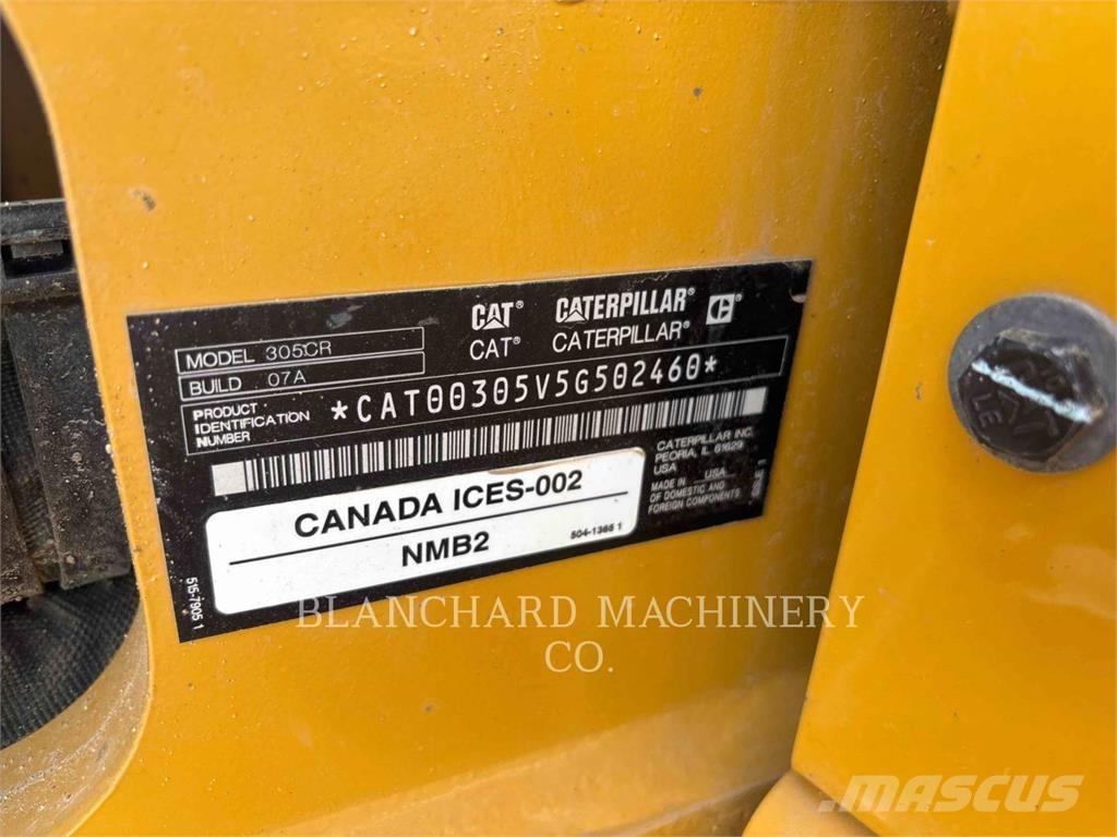 CAT 305 Escavadoras de rastos