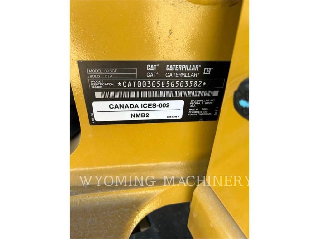 CAT 305-07CR Escavadoras de rastos