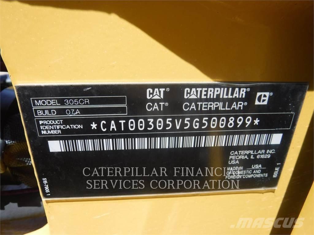 CAT 305-07CR Escavadoras de rastos
