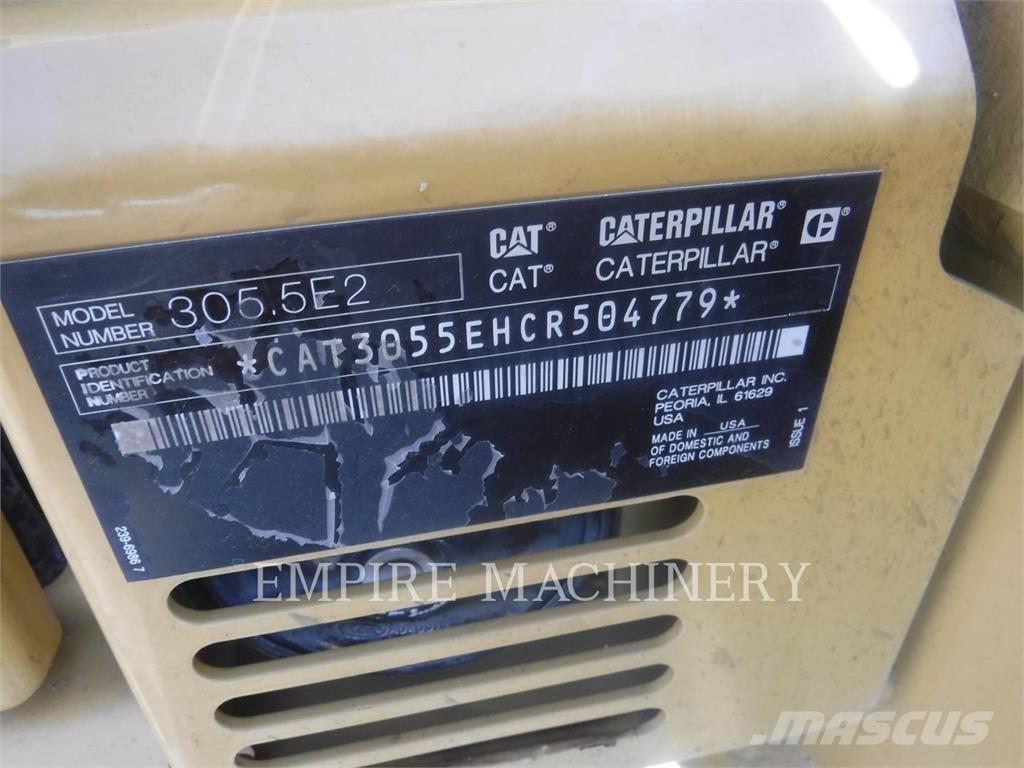 CAT 305.5 Escavadoras de rastos