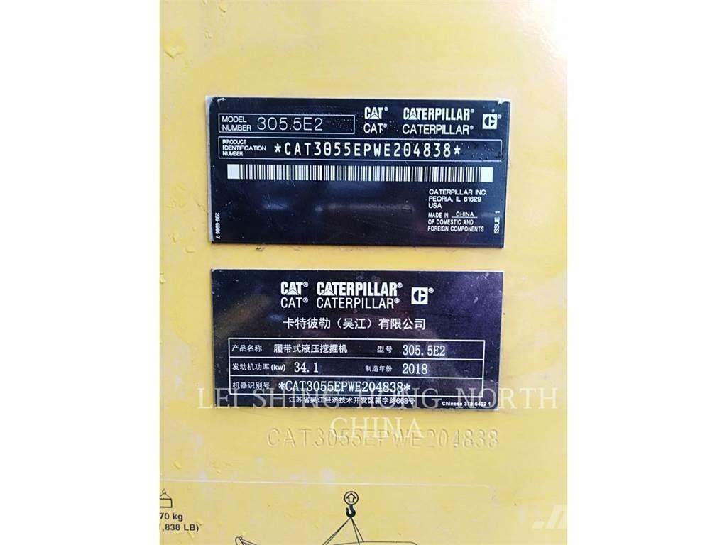 CAT 305.5E2 Escavadoras de rastos