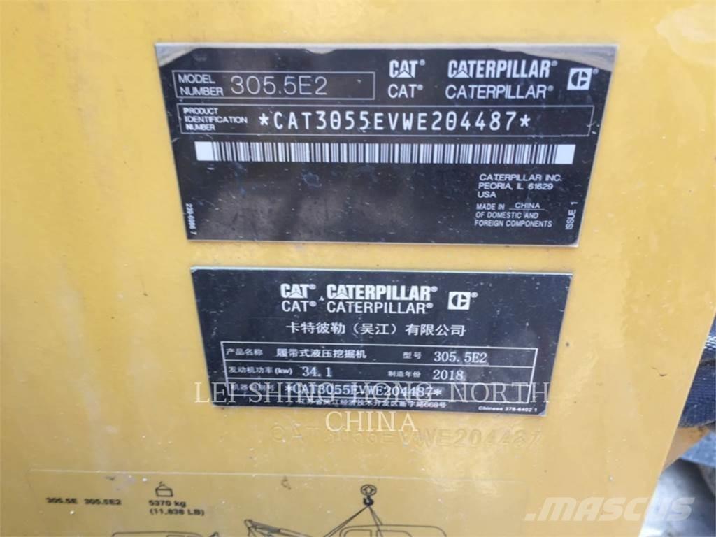 CAT 305.5E2 Escavadoras de rastos