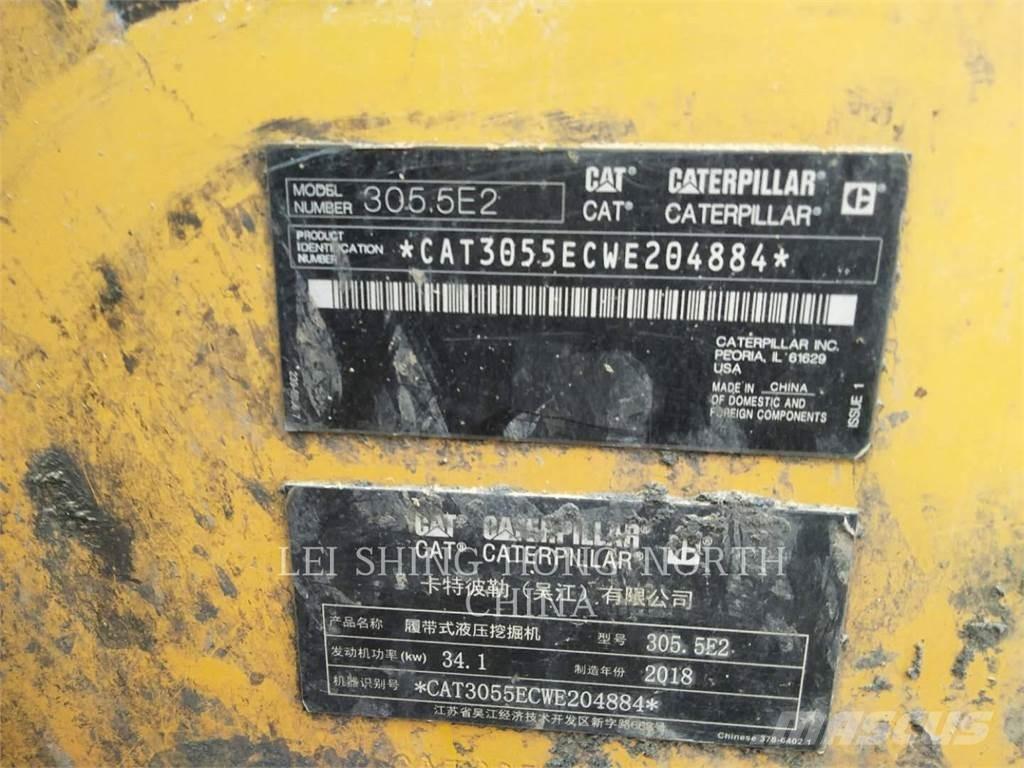 CAT 305.5E2 Escavadoras de rastos