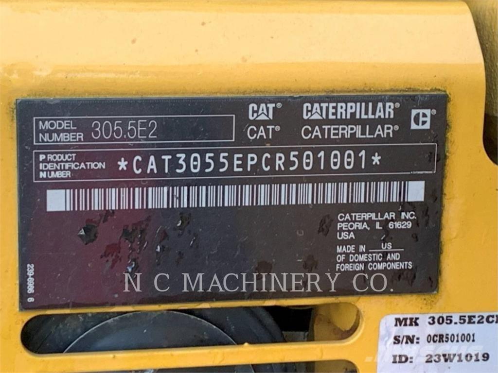 CAT 305.5E2CRB Escavadoras de rastos