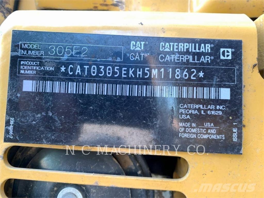 CAT 305E2 CRCB Escavadoras de rastos