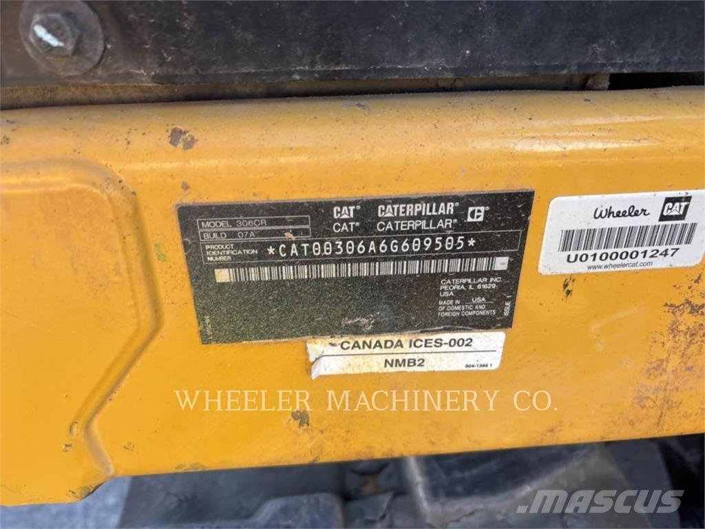 CAT 306 C3 TAQ Escavadoras de rastos