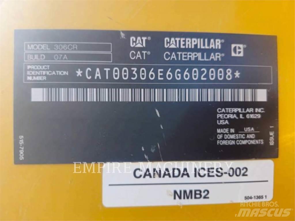 CAT 306 CR Escavadoras de rastos
