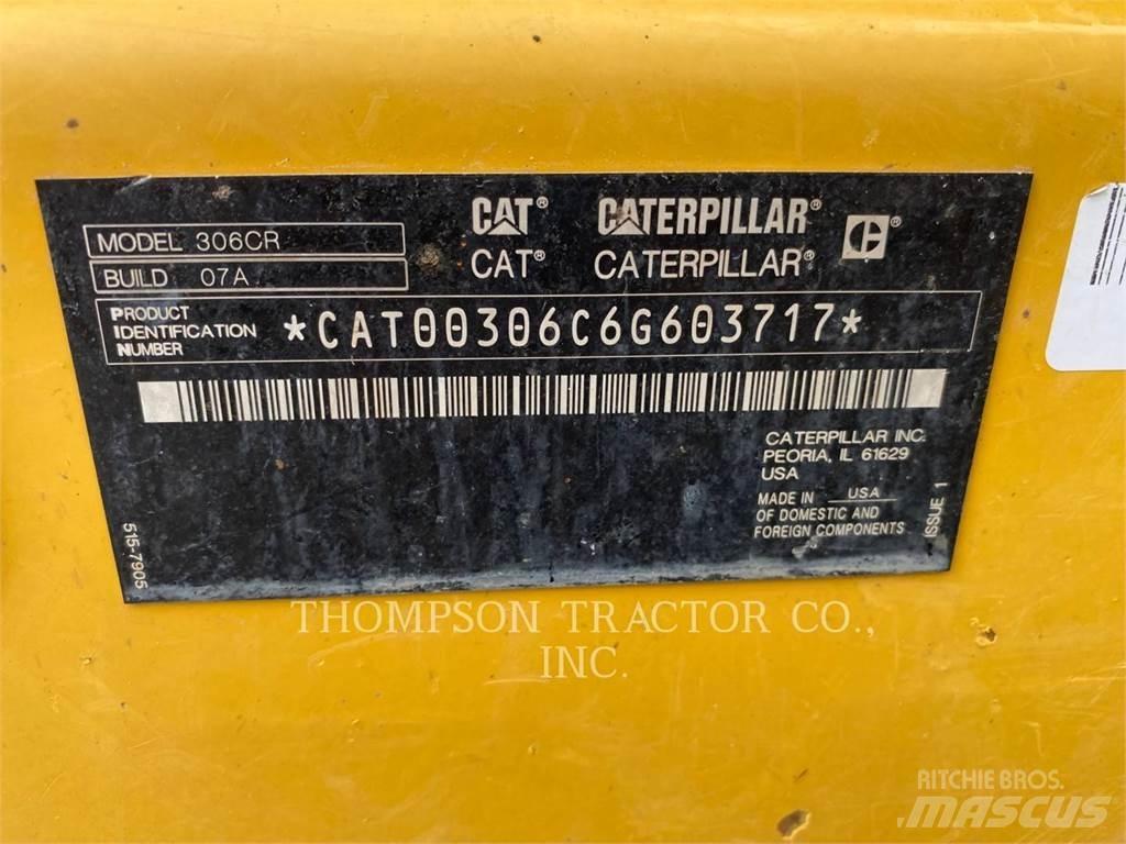 CAT 306CR Escavadoras de rastos