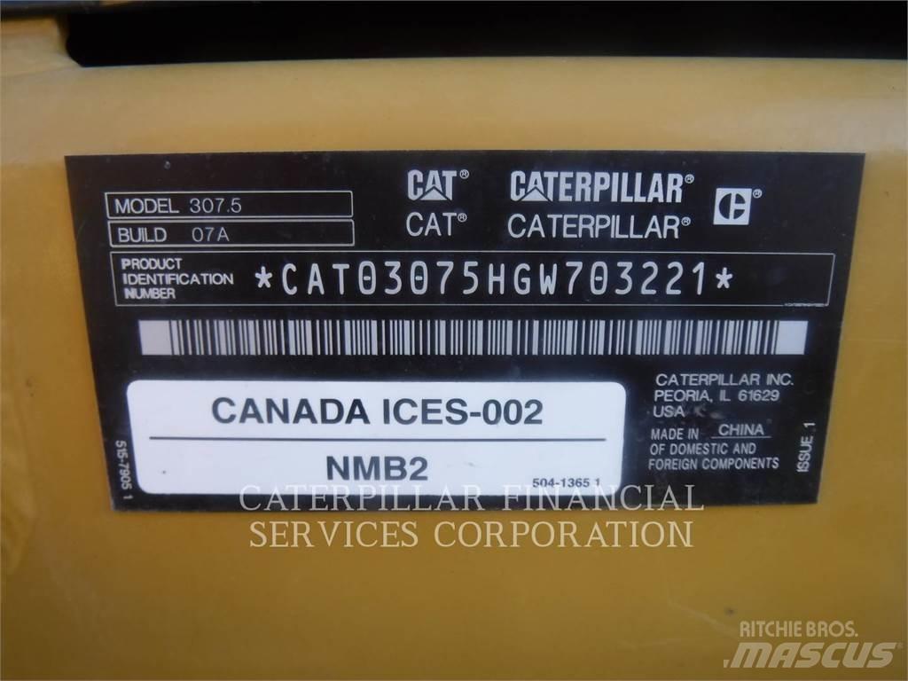 CAT 307.5-07 Escavadoras de rastos