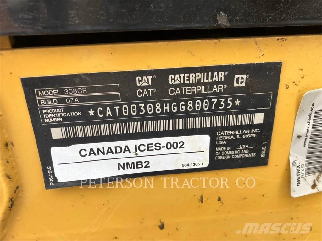CAT 308 Escavadoras de rastos