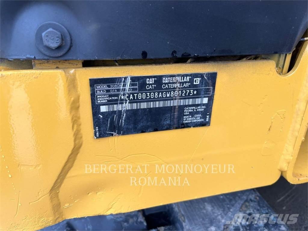 CAT 308-07CR Escavadoras de rastos