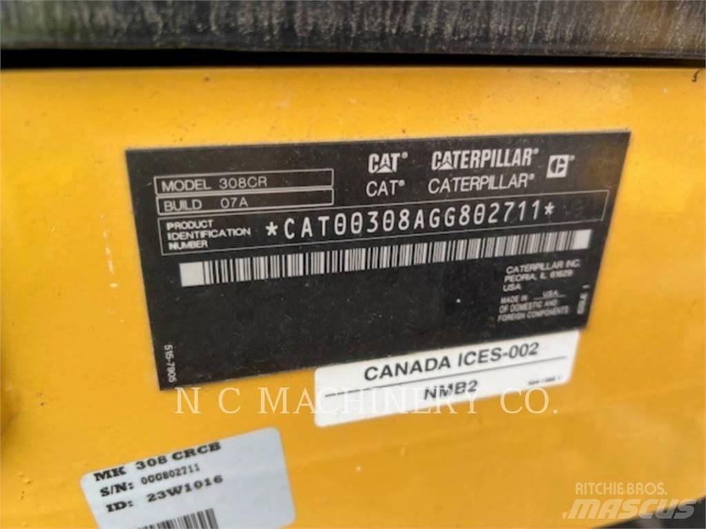 CAT 308 CRCB Escavadoras de rastos