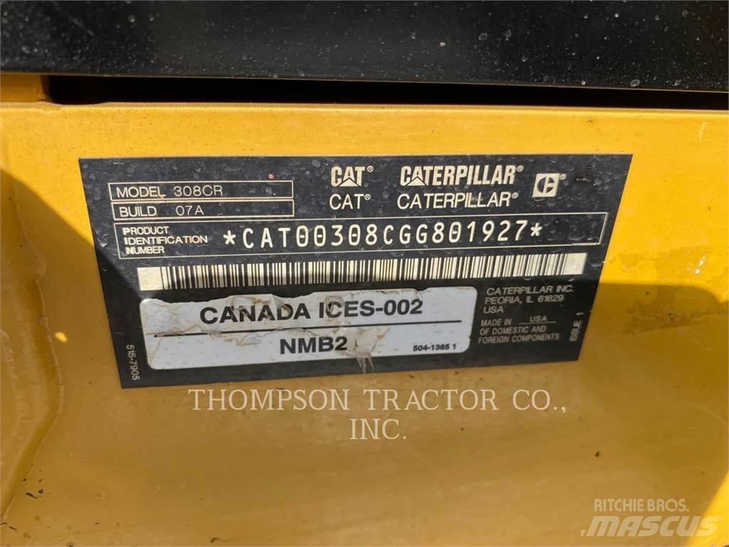CAT 308CR Escavadoras de rastos
