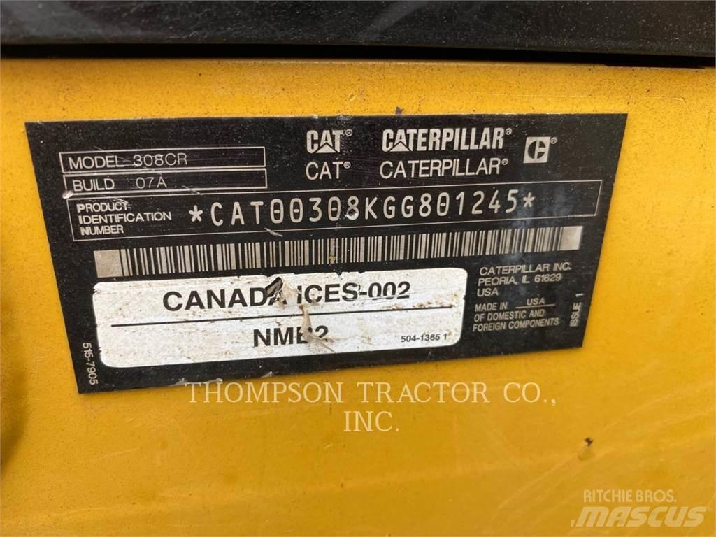 CAT 308CR Escavadoras de rastos