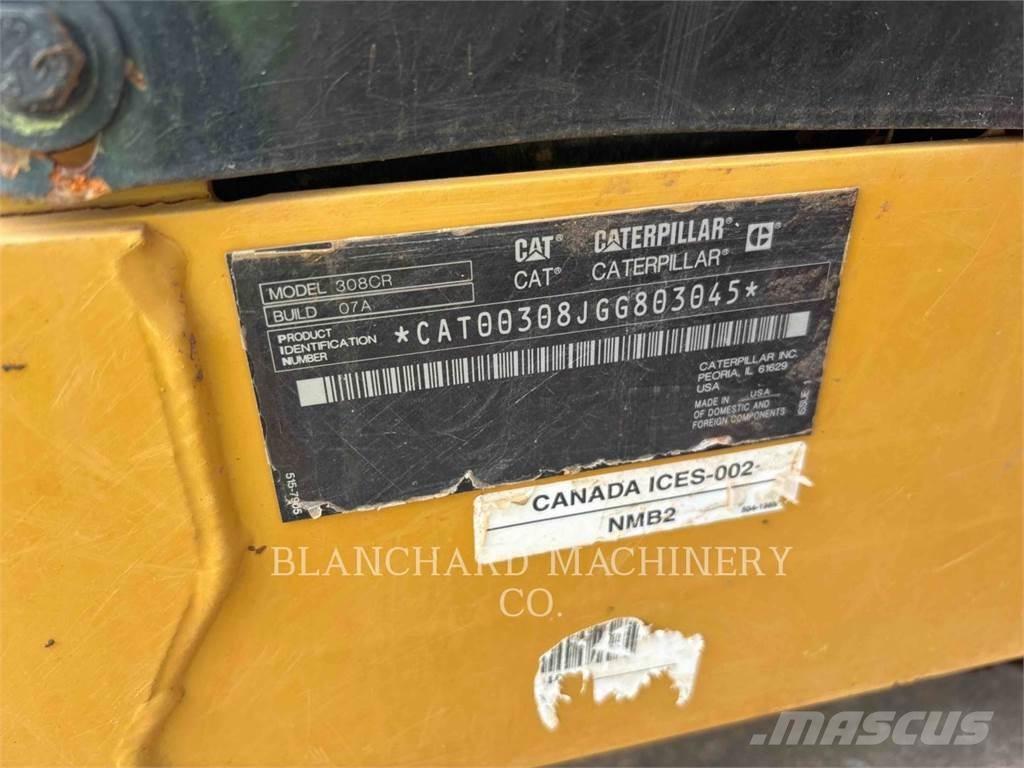 CAT 308CR Escavadoras de rastos
