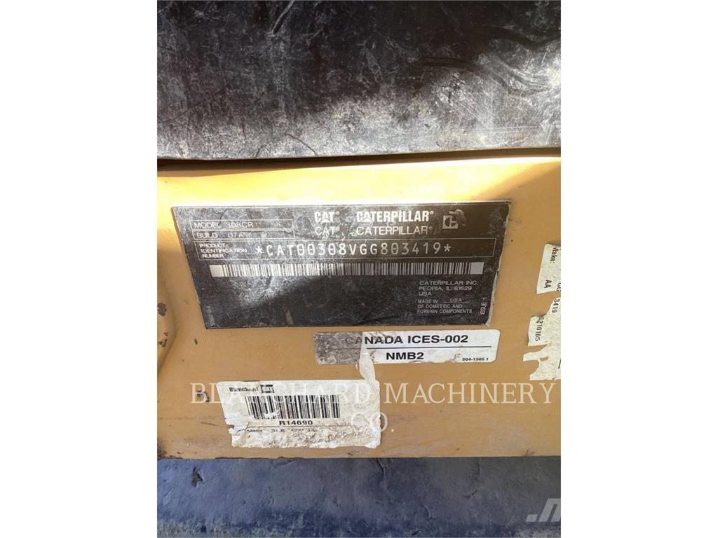 CAT 308CR Escavadoras de rastos