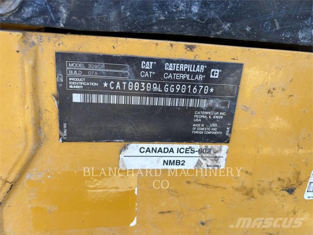 CAT 309CR Escavadoras de rastos