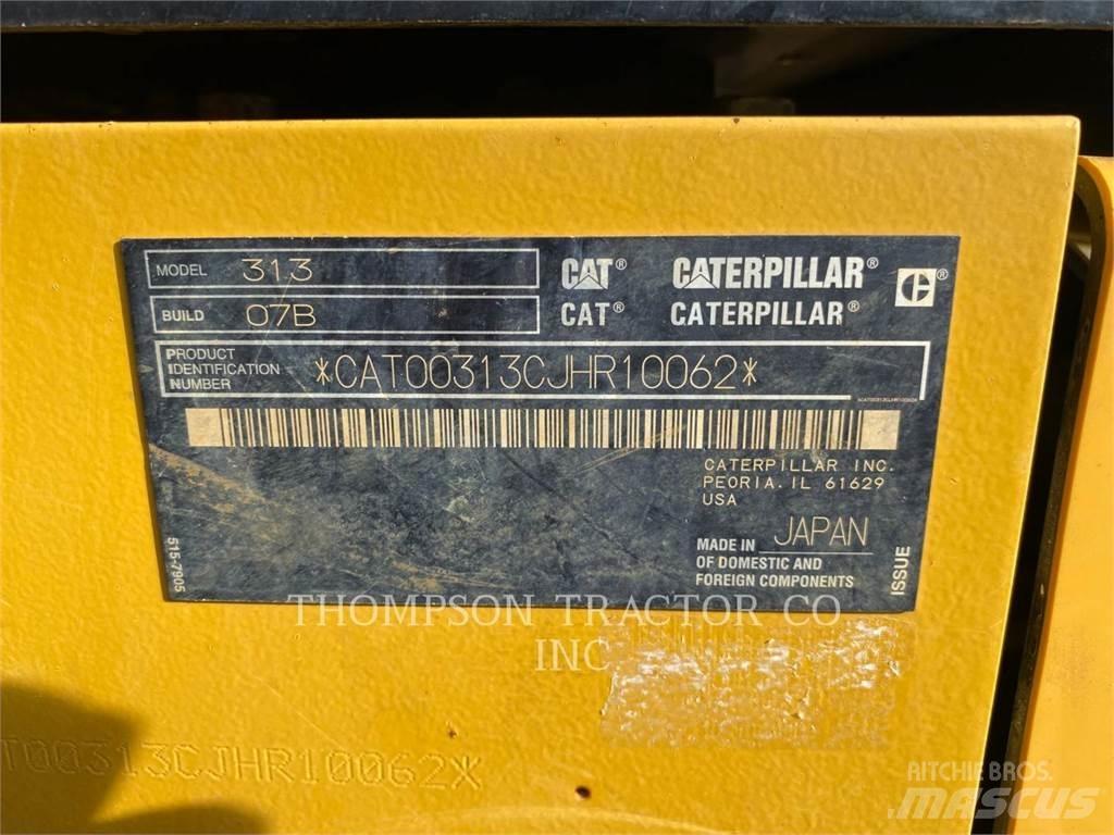 CAT 313 Escavadoras de rastos