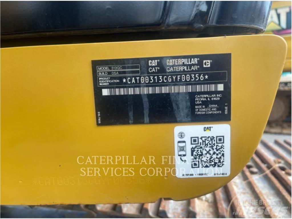 CAT 313-05GC Escavadoras de rastos
