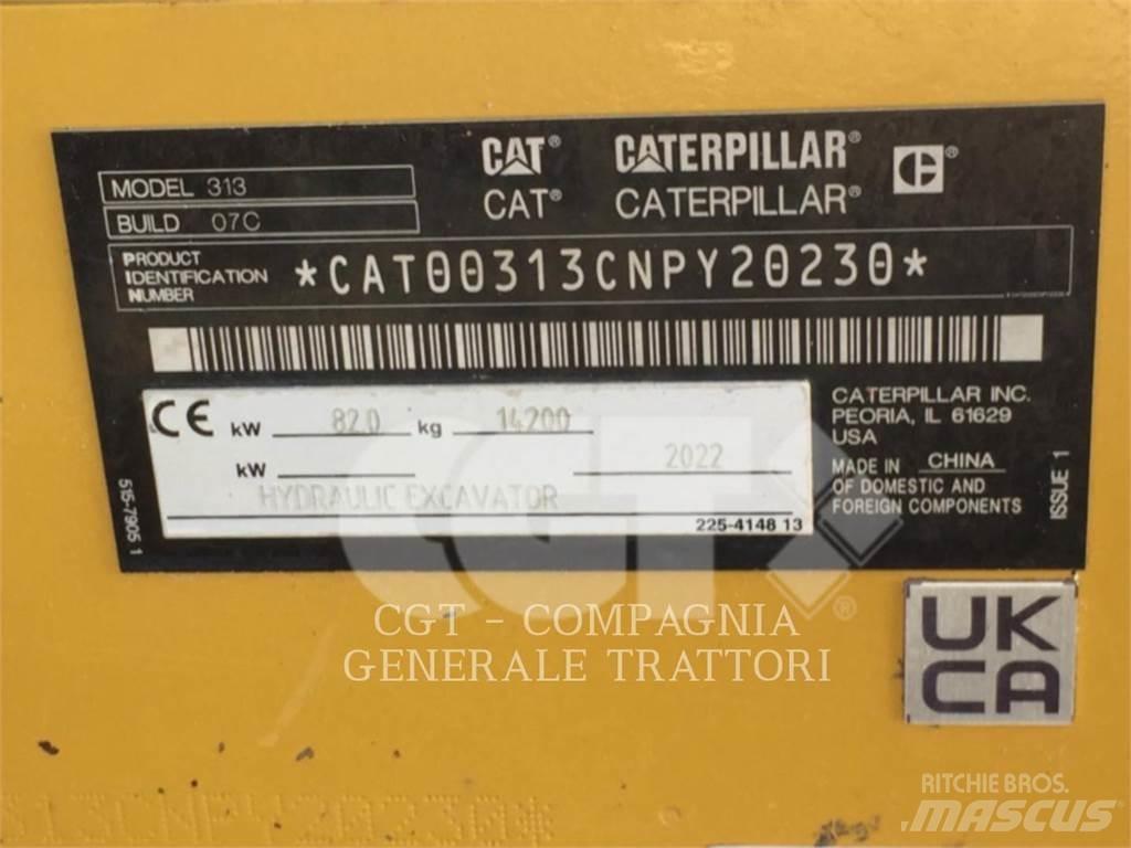 CAT 313 NG Escavadoras de rastos