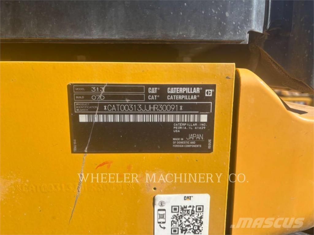 CAT 313 TH Escavadoras de rastos
