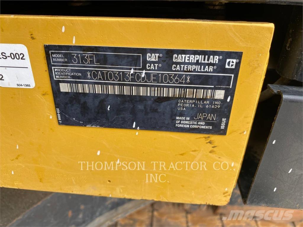 CAT 313FL Escavadoras de rastos