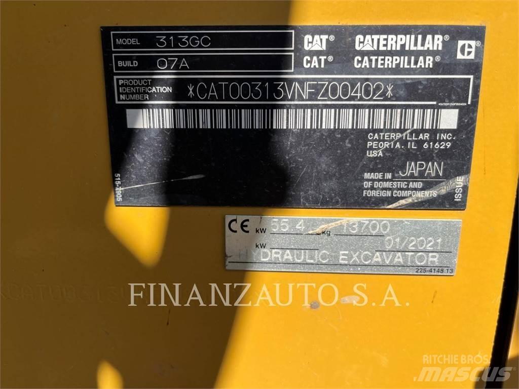 CAT 313GC Escavadoras de rastos