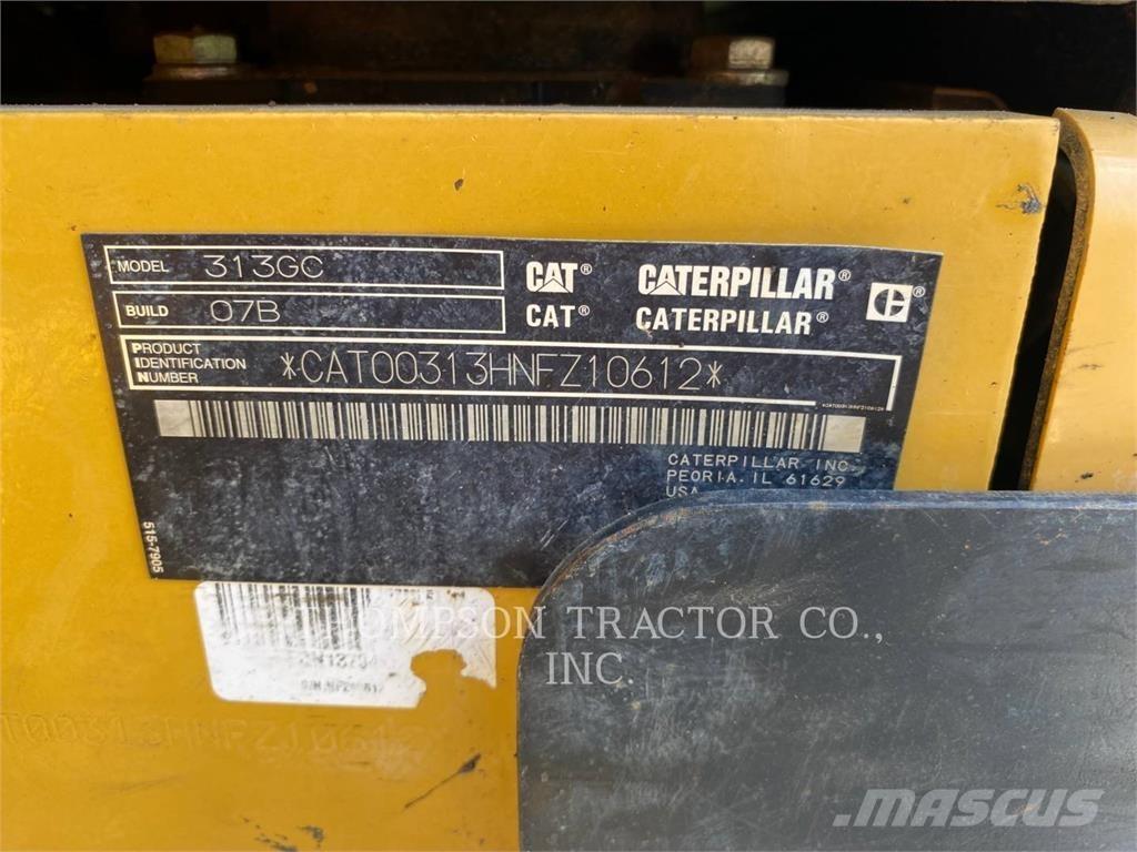 CAT 313GC Escavadoras de rastos
