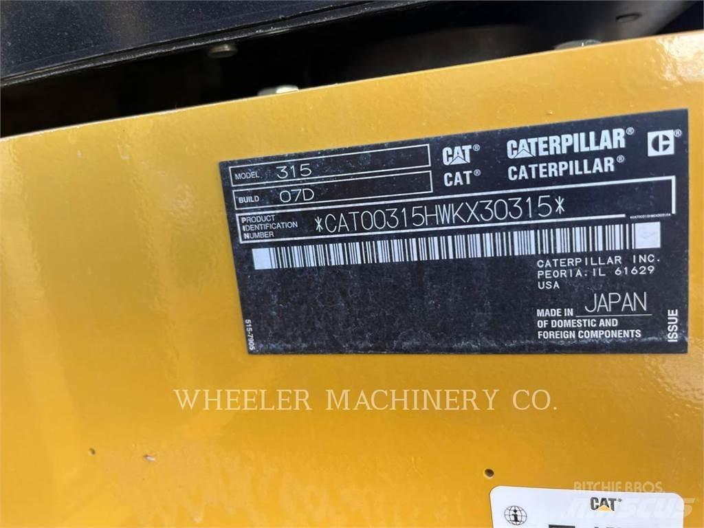 CAT 315 CF Escavadoras de rastos