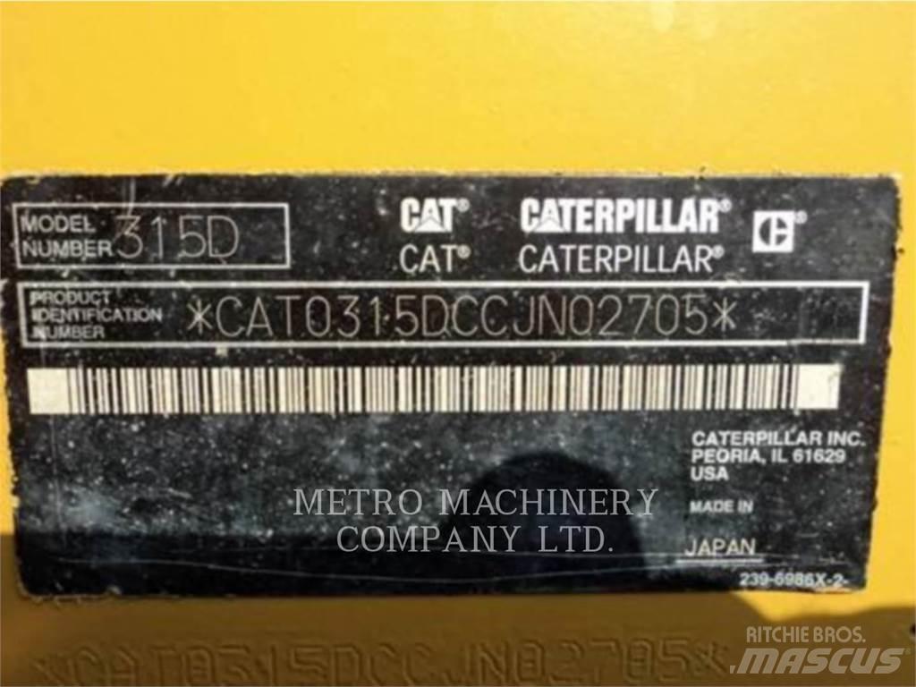 CAT 315DL Escavadoras de rastos