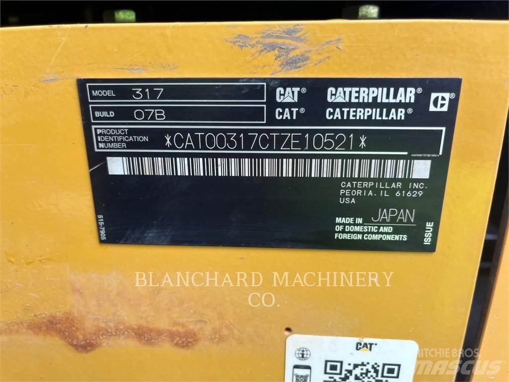 CAT 317 Escavadoras de rastos