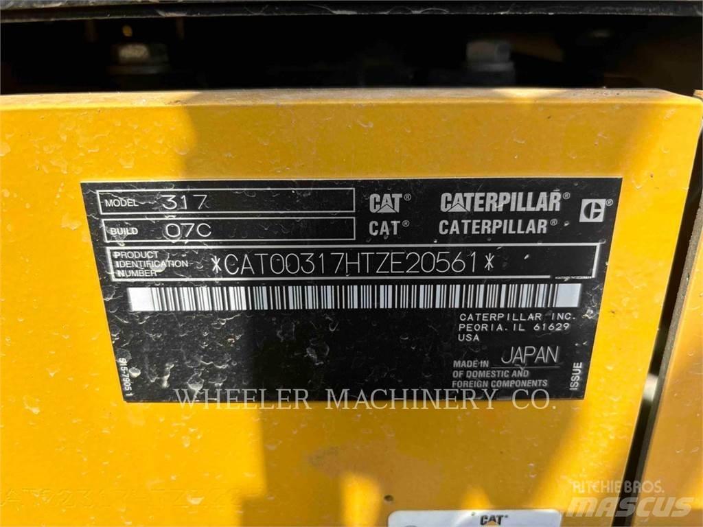 CAT 317 CF Escavadoras de rastos