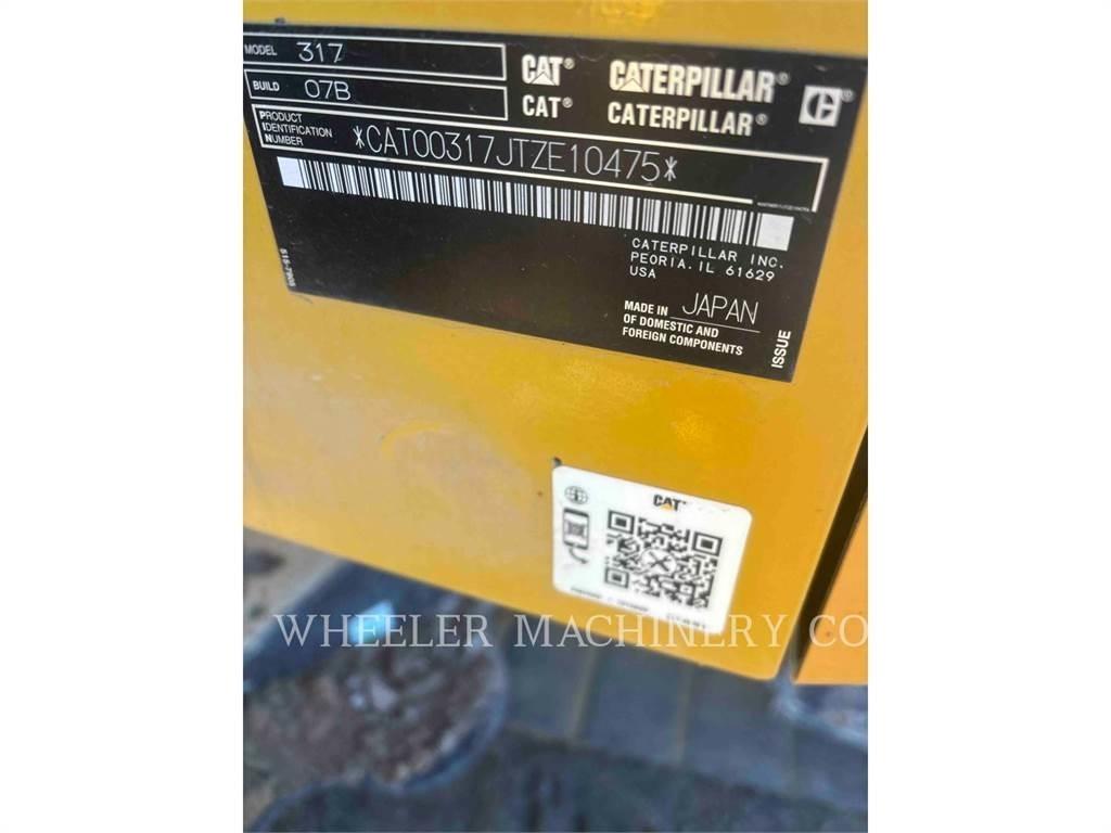 CAT 317 CF Escavadoras de rastos