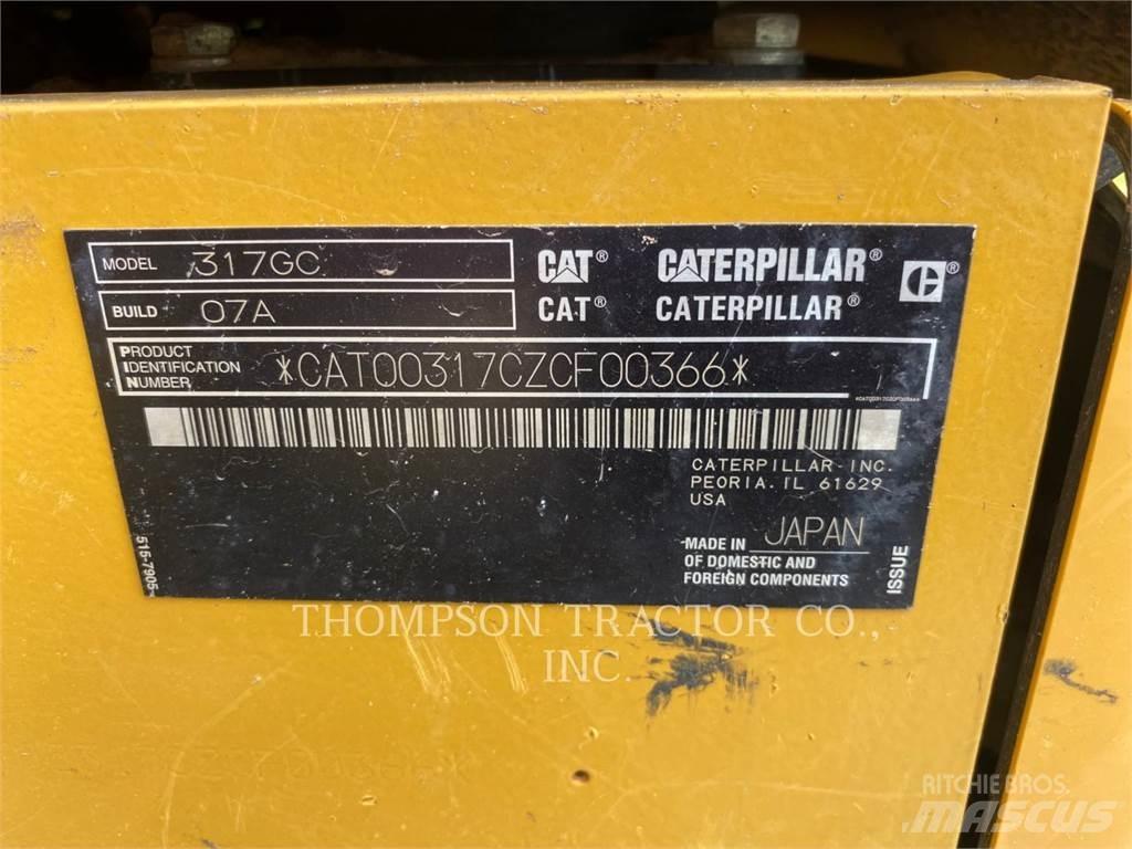 CAT 317 GC Escavadoras de rastos