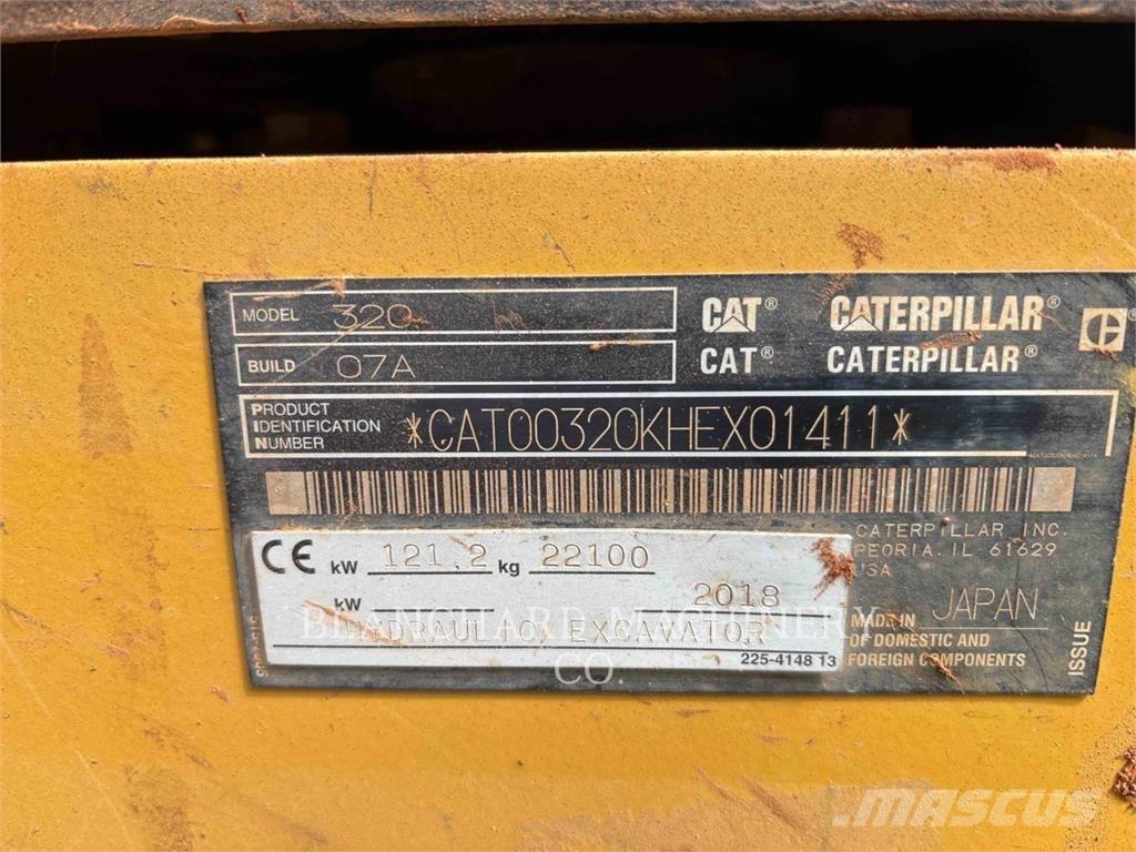 CAT 320 Escavadoras de rastos
