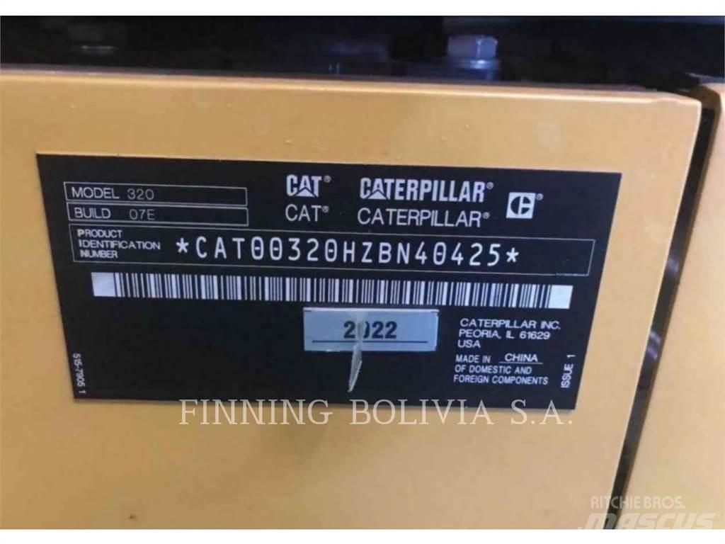 CAT 320-07 Escavadoras de rastos
