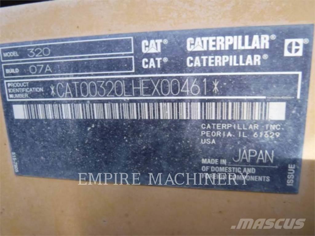 CAT 320-07 Escavadoras de rastos