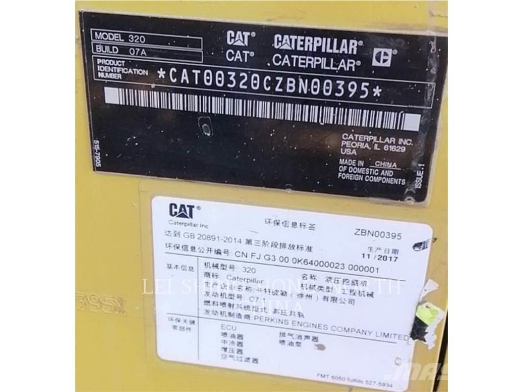 CAT 320-07 Escavadoras de rastos